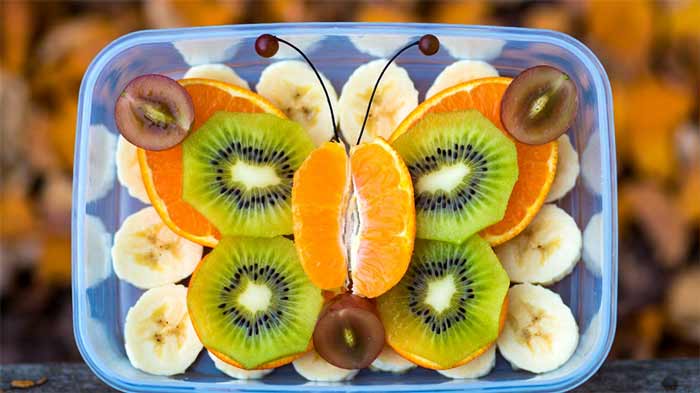 تزئین پروانه نارنگی